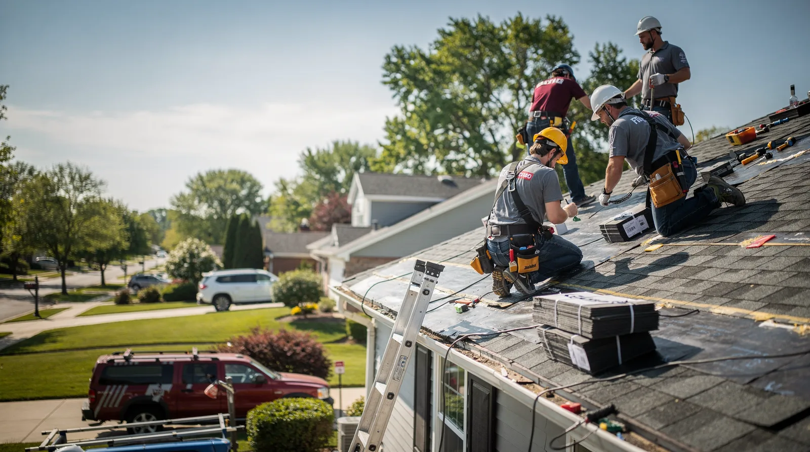 Roof Repair in Evansville, IL around you